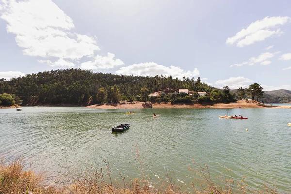 Zezere river, its a river that crosses the center of Portugal, Dornes