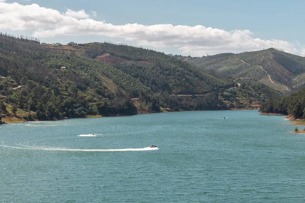 Zezere river, its a river that crosses the center of Portugal, Dornes