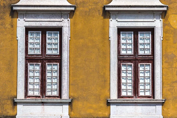 Die Fenster Des Mafra Konvents Portugal — Stockfoto