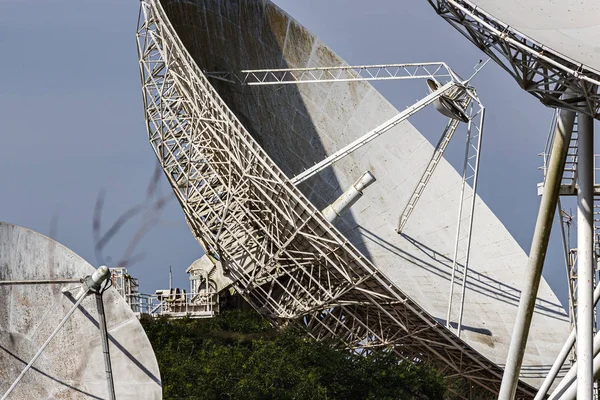 Campo Parabólica Sintra Telecomunicações Portugal — Fotografia de Stock