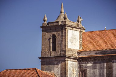 Cabo Espichel, Cape üzerine inşa edilmiş eski manastır, Sesimbra, Portekiz