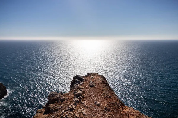 Vista Panorâmica Cabo Espichel Sesimbra Portugal — Fotografia de Stock