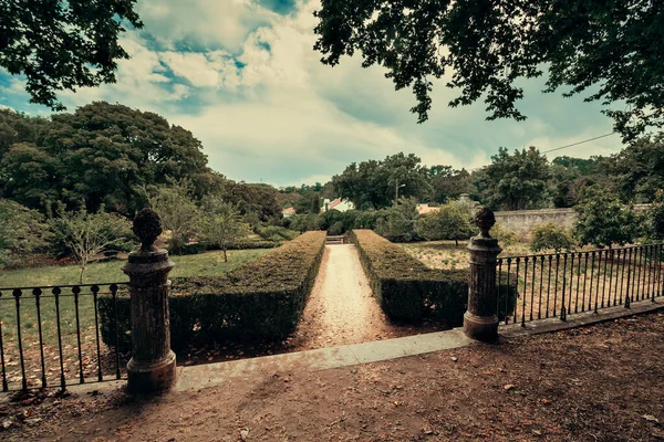 Ogród Formalny Sintra Natura Portugalia — Zdjęcie stockowe