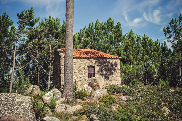 Una Hermosa Casa Piedra Sintra Portugal —  Fotos de Stock