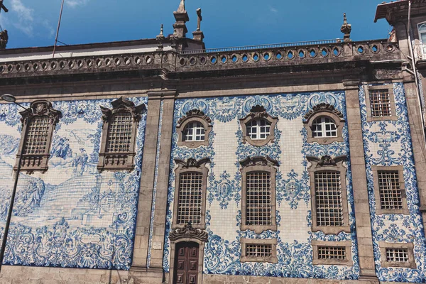 Azulejo Igreja Carmo Porto Portugal — Fotografia de Stock