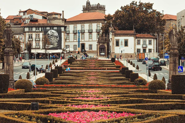 Garden Largo Republica Brasil Garden Nossa Senhora Consolacao Dos Santos — Stock Photo, Image