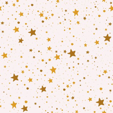 Yıldız Tekboynuz Yıldızlar Kusursuz Desen