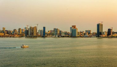 Vista da cidade Luanda, Angola