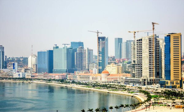 Center of Luanda city, Angola