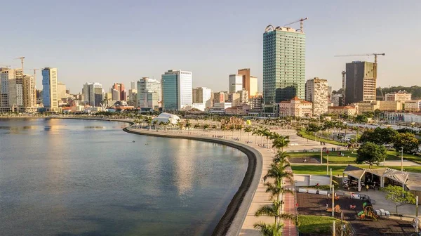 Luanda Angola Gökten — Stok fotoğraf