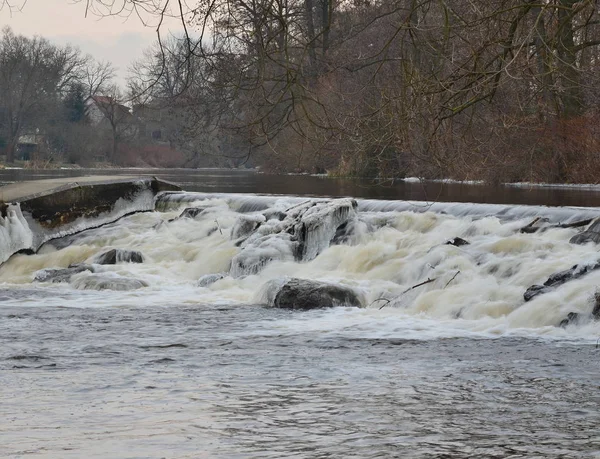 Dam Roznov River Vltava South Bohemia Czech Republic — Stock Photo, Image