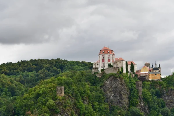 Castello Vranov Castello Ricostruito Castello Barocco Vranov Repubblica Ceca — Foto Stock