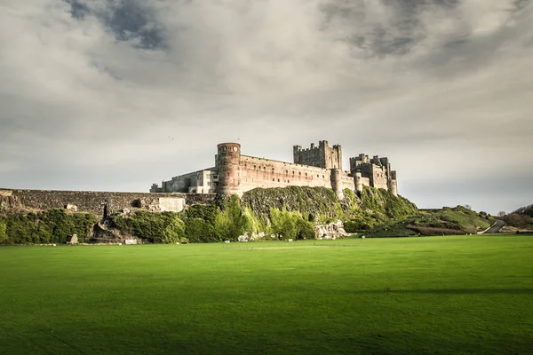 Castillo Bamburgh Northumberland — Foto de Stock