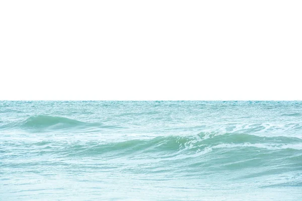 Океанічні Хвилі Падають Берег — стокове фото