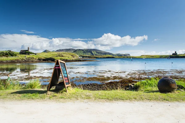 Café Canna Isla Canna Pequeño Café Remota Isla Escocia —  Fotos de Stock