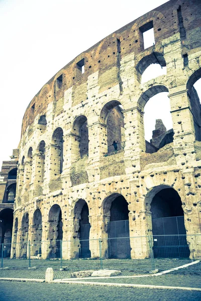 ローマ ラツィオ州 イタリア 2018 コロッセオやコロシアム フラウィウス円形劇場として知られている 楕円形の円形闘技場 古代ローマ — ストック写真
