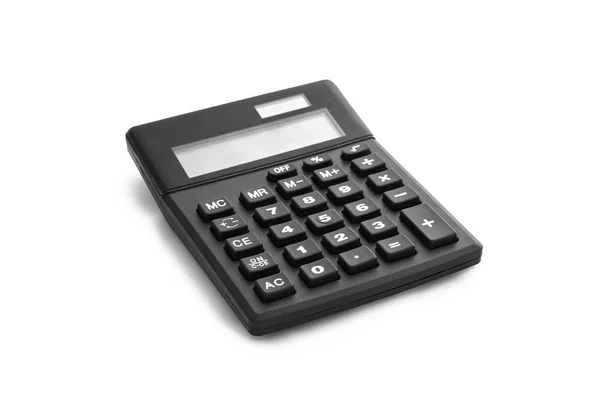 Calculator Clasic Fundal Alb — Fotografie, imagine de stoc