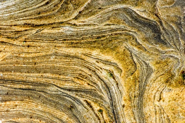 Rocce sedimentarie strati rocciosi colorati formati attraverso cementa — Foto Stock