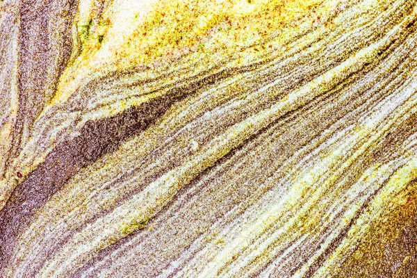 퇴적암-다채로운 바위 레이어 cementa 통해 형성 — 스톡 사진