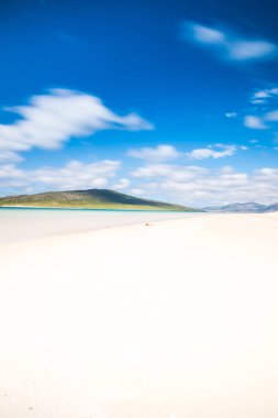 Isle of Harris manzara - güzel sonsuz kumlu plaj ve tur