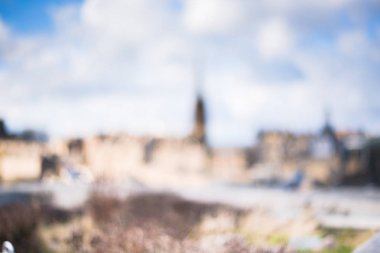 Edinburgh şehir manzarası panoraması, İskoçya