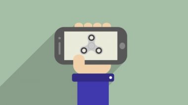 telefonda el spinner