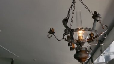 18. yüzyıl antik gölgelik lambası