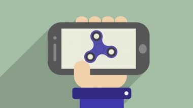 telefonda el spinner