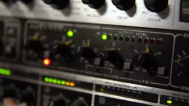 Ses kaydı için aygıt. Özel profesyonel ekipmanlar. Yavaş çekim