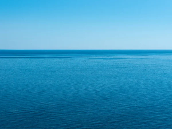 Fond Mer Avec Ciel Bleu — Photo