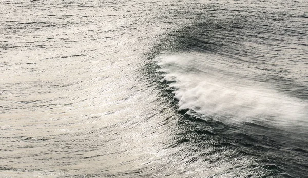 Windy Seascape Wave Spraying — Stock Photo, Image
