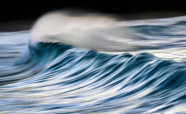 Onda suave en movimiento con efecto panorámico — Foto de Stock