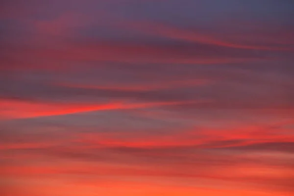 Background Sunset Cloudscape Red Clouds — Stock Photo, Image
