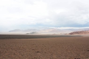 Moğolistan Tolbo göl alanı