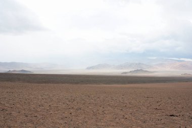 Moğolistan Tolbo göl alanı