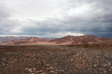 Moğolistan Tolbo göl alanı