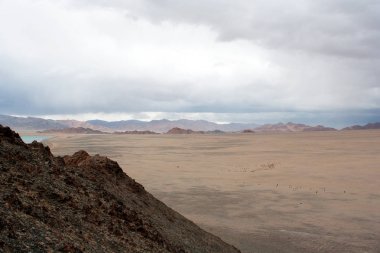 Moğolistan Tolbo göl alanı