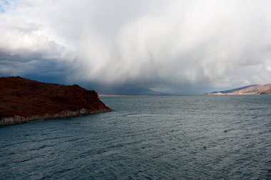 Moğolistan Tolbo göl alanı