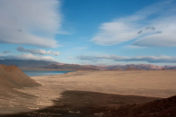 Área Lago Tolbo Mongólia — Fotografia de Stock