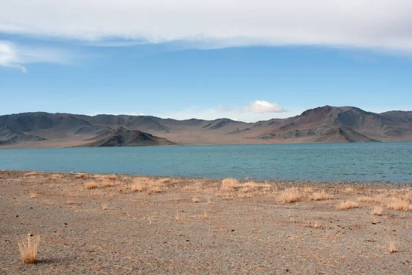 Área Lago Tolbo Mongólia — Fotografia de Stock