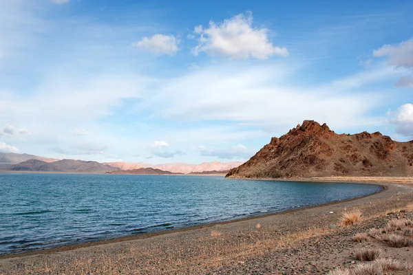 Área Lago Tolbo Mongólia — Fotografia de Stock