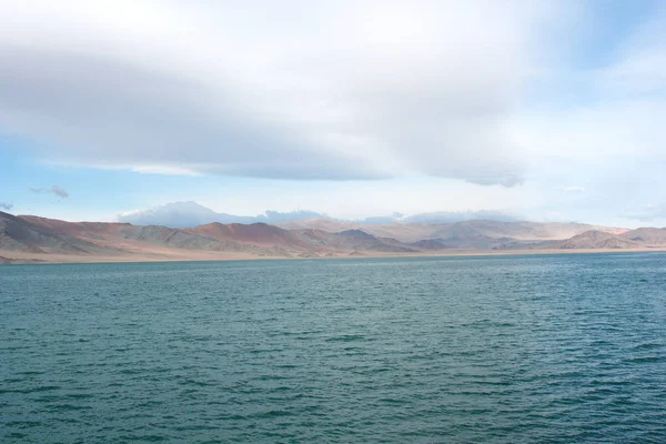 Área Lago Tolbo Mongólia — Fotografia de Stock