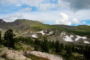 Milli Parkı Sibirya'da Ergaki görünümünü