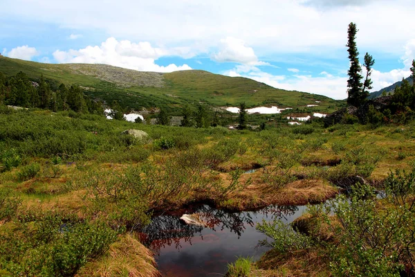 View National Park Ergaki Siberia — Stock Photo, Image