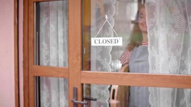 Kadın başlamak çalışma Café