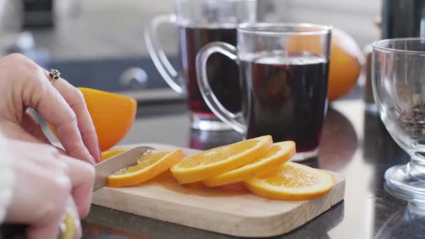 Unrecognizable Woman Making Tea — Stock Video