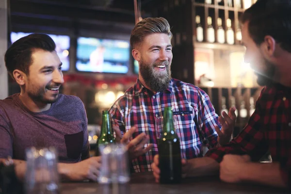 Happy Man Catches Attention His Friend — Stock Photo, Image