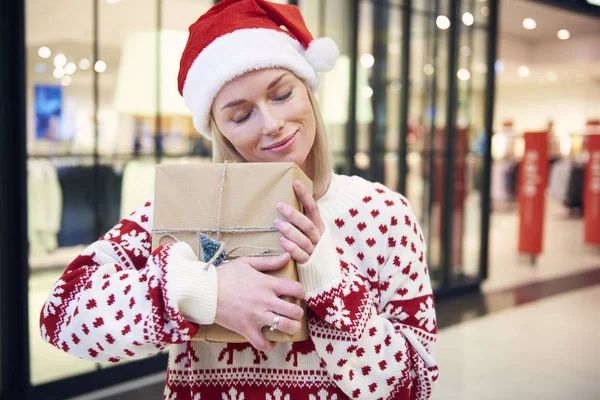 God Jul Shopping Köpcentret — Stockfoto