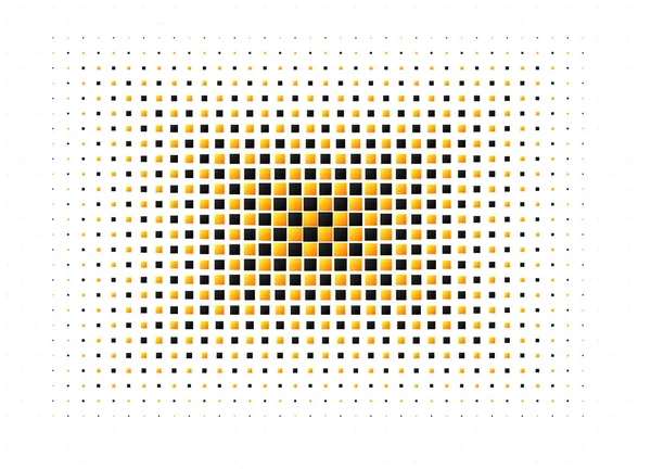Black White Yellow Tile Art — Stock Photo, Image