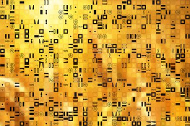 G. Klimt desen teması - çini sanat